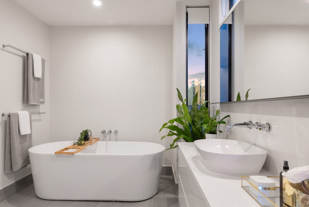Stylish bathroom with period details